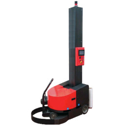 STEP Robot Pallet Wrapper Pre Stretch