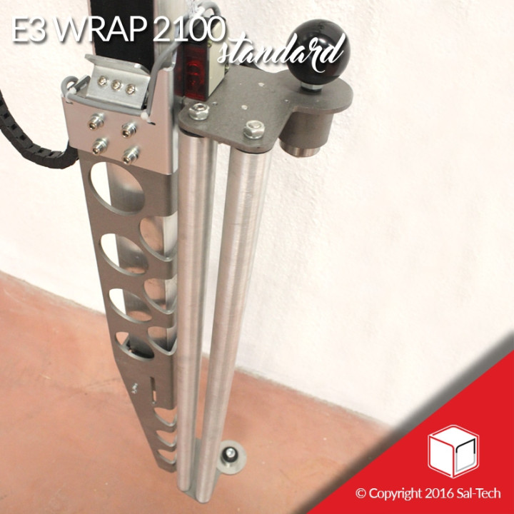 E3 Wrap 2100 EURO/EASY/LARGO/MEGA - WRAPPER IN A BOX - Halbautomatische Palettenwickelmaschine