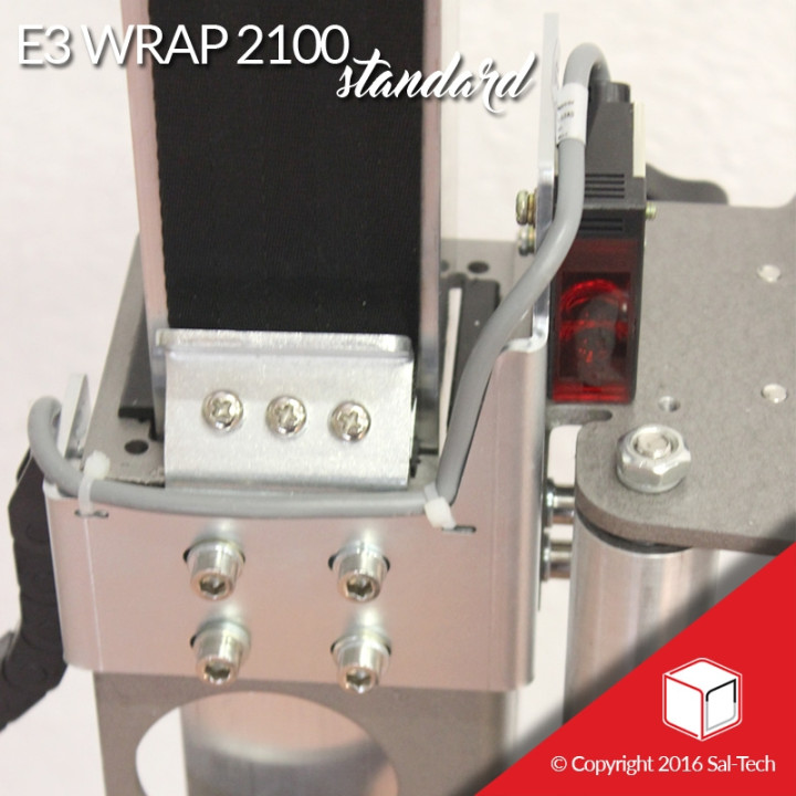 E3 Wrap 2100 EURO/EASY/LARGO/MEGA - WRAPPER IN A BOX - Halbautomatische Palettenwickelmaschine