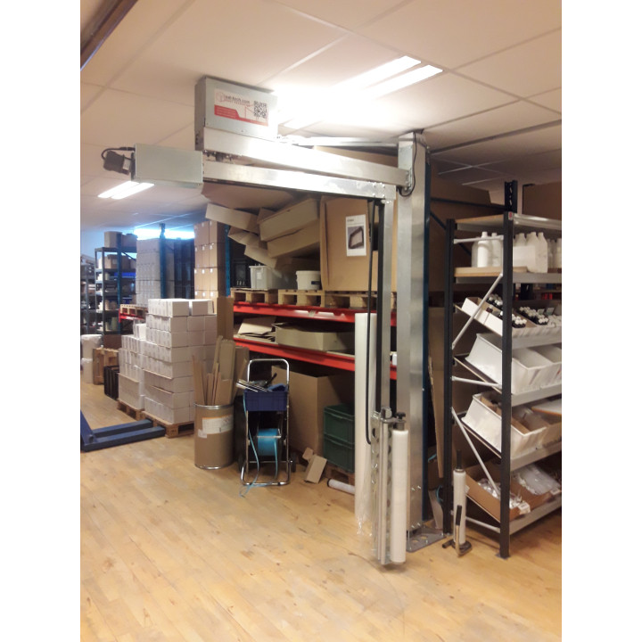 E3 Wrap 2100 EURO/EASY/LARGO/MEGA - WRAPPER IN A BOX - Halbautomatische Palettenwickelmaschine