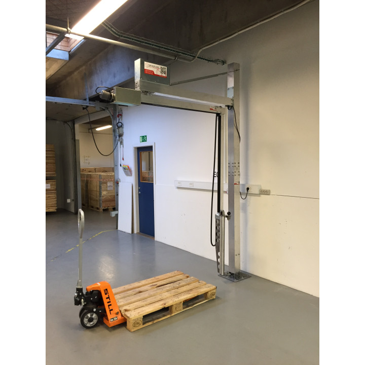 E3 Wrap 2100 EURO/EASY/LARGO/MEGA - WRAPPER IN A BOX - Halbautomatische Palettenwickelmaschine