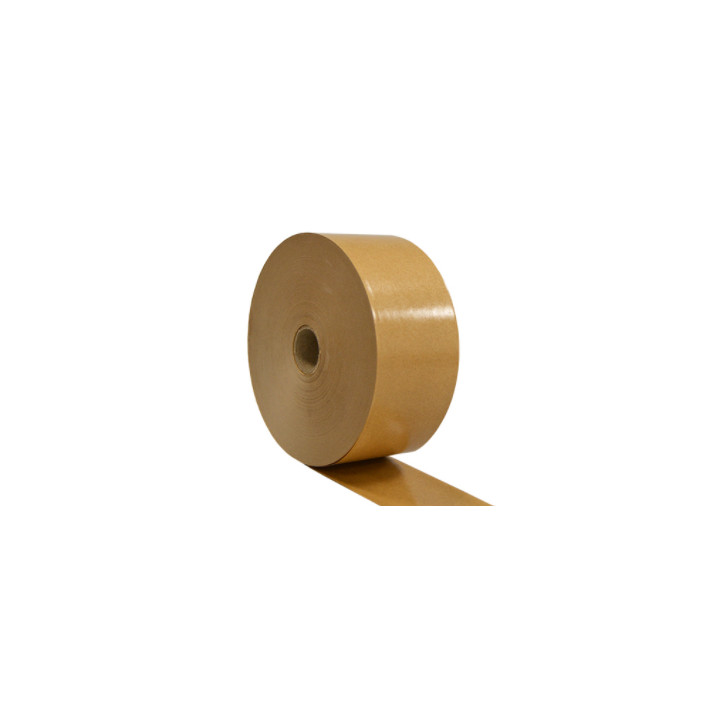 Gummiertes Papier 60 mm x 200 m Braunes 70-Gramm-Papier