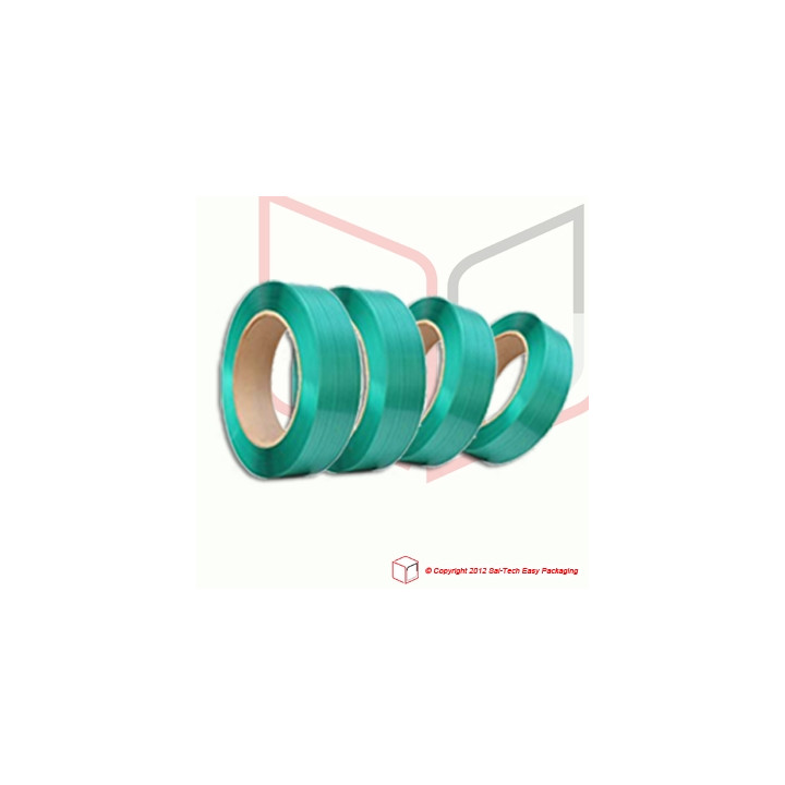 PET green 19 x 0.80 Strap