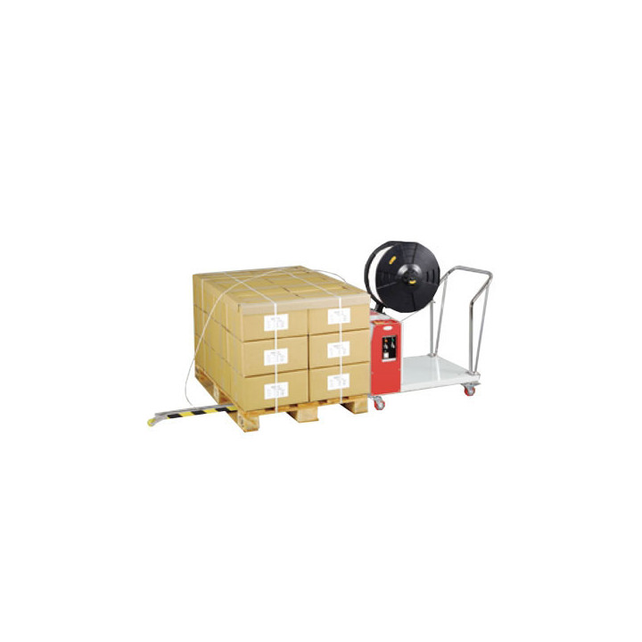 STEP TP-502MV Paletten-Umreifungsmaschine- Transpak