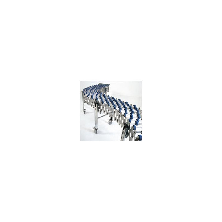 Flexbane B500mm x 4,8-1,2m - 5 Rollen pro Achse