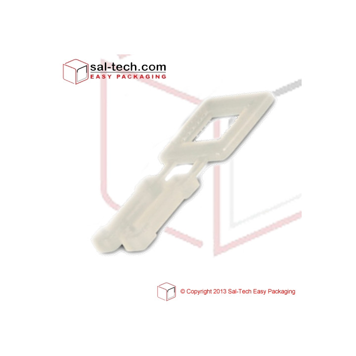 Plastic Buckle 13H White
