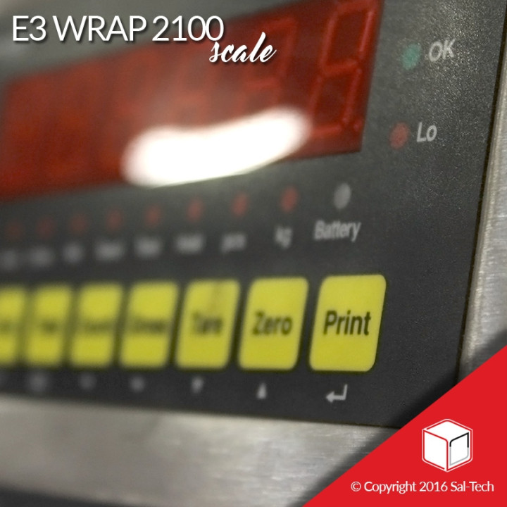 E3 Wrap 2100 SCALE Pallet Wrapper