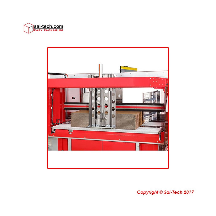 STEP TP-702CQ Korrugeret 4-Sidet Bundle Squaring og Strapping System