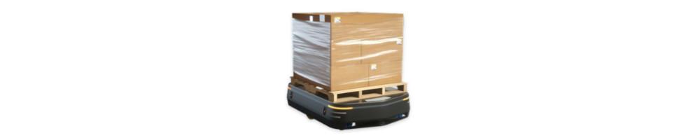 STEP Retnig AGV & Paper Core Feet with automated placing